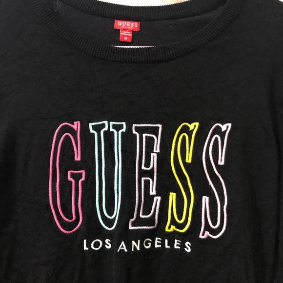 Guess Logo Black Sweater - Picture 2 of 3